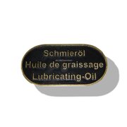 Escudo (aceite lubricante) latn/negro