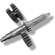 Ritzelwelle, Schieberad (z=23/27) inkl. Gegenrdern