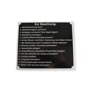 tiquette de fonctionnement (allemande), tiquette de...