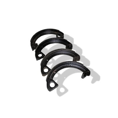 Brake shoe set (with lining)