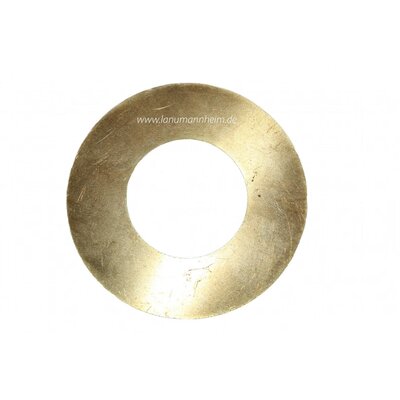 Scheibe (3 mm) zwischen Achslager und Achse
