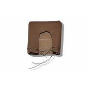 El pu�o de cuero con la correa de cord�n para el manubrio