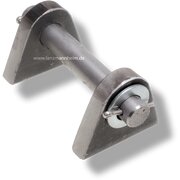 Welding triangles (for seat swing arm down on base plate...