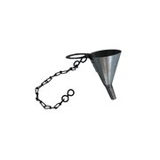 Funnel to the heating lamp