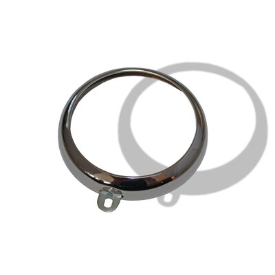 Disc mount chrome-plated for f 6627, g 6627