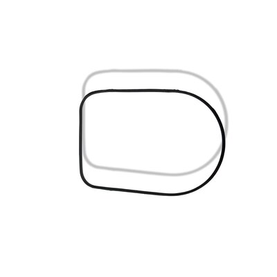 Seal for hood Push button pendulum starter (pendulum starter)