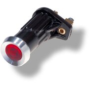 Indicatore luminoso (rosso) per il funzionamento...