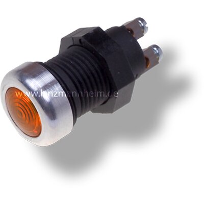 Indicatore luminoso (lampada pilota), giallo grande