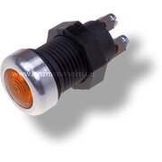 Indicatore luminoso (lampada pilota), giallo grande