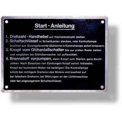 Control plate for pendulum starter