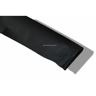 Tejido de la cubierta del techo negro