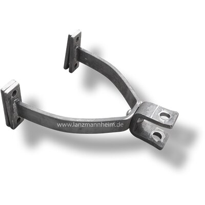 Pressing device complete for rigid axle (can also be screwed on together with belt guide pulley) for d7500-7506 up to 115476, for d3500-3507 as of 175001