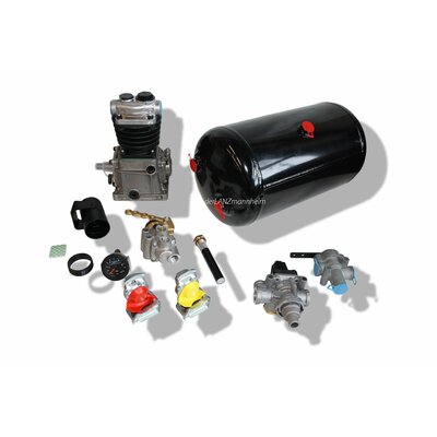 Compressed air system (compl. 2 lines)