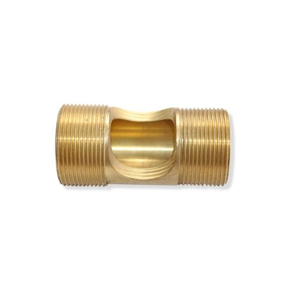 Oversize Pipe Piece, Radiator Pipe Piece, Brass, Metric
