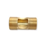 Oversize Pipe Piece, Radiator Pipe Piece, Brass, Metric
