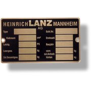 Plaque didentit de lentreprise (pour usage domestique)