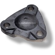 Bearing shell with sheet metal sleeve