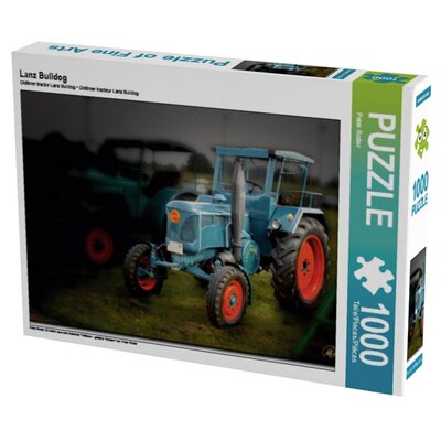 Puzzle du bouledogue de Lanz 1000 pices