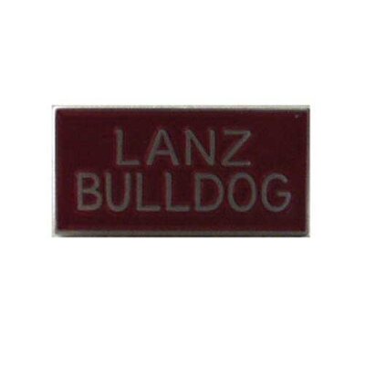 Pin Lanz Bulldog rouge