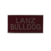 Pin Lanz Bulldog rot