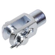 Clevis with left-hand thread for 4671