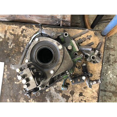 Main bearing cap, pumps, control valve