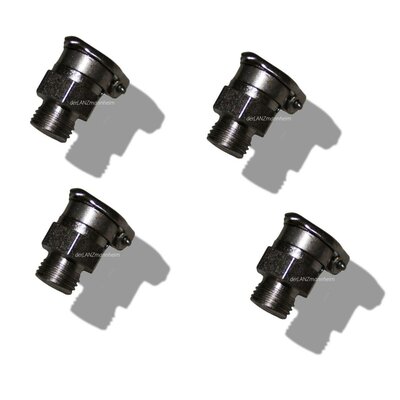 Set of cleat oils, 4 pieces, M10x1