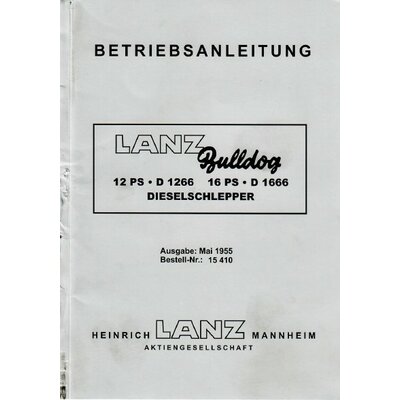 Betriebsanleitung 12PS D1266 16PS D1666