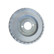 Anwerfscheibe links (bei Bulldog ohne 
Pendelstarter und...