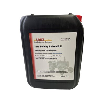 Hydraulic oil sae10 for Lanz block hydraulic/hydraulic 5 liter canister