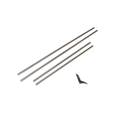 Riel de aluminio para el goteo de la lluvia