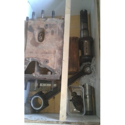 Lavorazione cilindro albero a gomito biella oliatore d8506