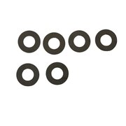 Washer (5.00 mm) at the top and bottom of the axle bearing