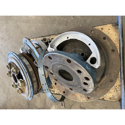 Overhaul brake system, clutch, cylinder head d6516