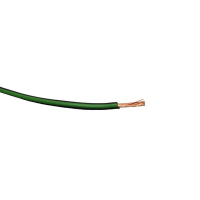 Cable de coche 1,5 mm negro/verde