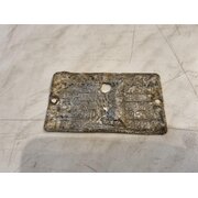 Typenschild D2806, Nr. 224230