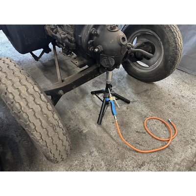 Calentador, quemador de gas, soporte, recambio para la lmpara de calentamiento, ajustable para cabezas incandescentes de 5 y 10 litros