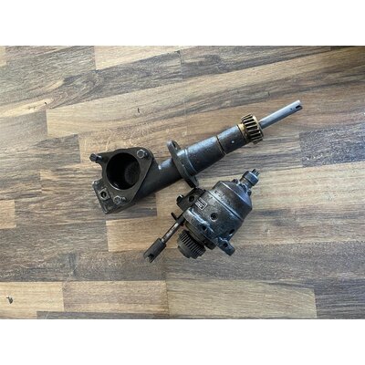 Revisin de la bomba de aceite, cabezal de calentamiento del aceitador d8506