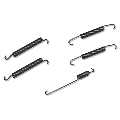 Spring set foot brake system (drum brake)