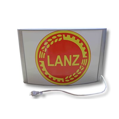 Pubblicit luminosa Lanz