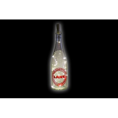 Lanz deco bottle lamp