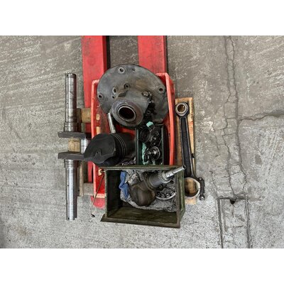 Overhaul crankshaft, connecting rod, piston, oiler, oiler drive and main bearing cap d7506