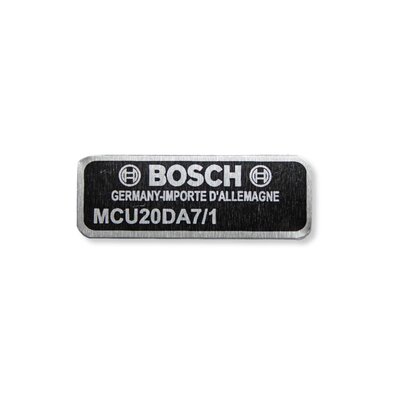 Plaque Bosch mcu20da7/1