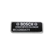 Plaque Bosch mcu20da7/1