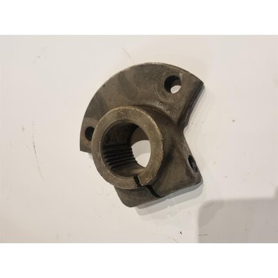Flange hub 1.0448d71, partially toothed