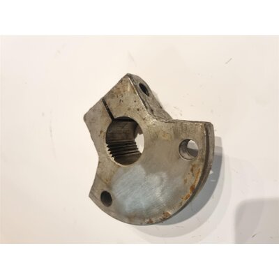 Flanschnabe 1.0448d71, teilverzahnt