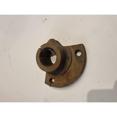 Mozzo a flangia D448f58, completamente dentato