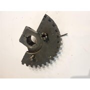 Segmento de rueda helicoidal compl. con cubo de brida,...