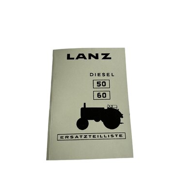 Ersatzteilliste Diesel-Schlepper 50/60PS, D5016, D6016 (Dez. 1958)