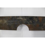 Cover plate in place of damaged radiator elements, plate...